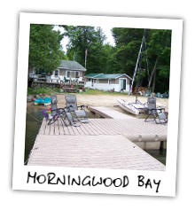 Morningwood Bay on Kennisis Lake