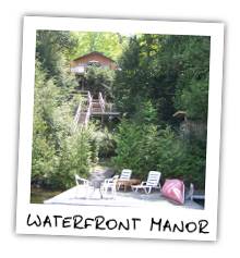 Waterfront Manor on Kennisis Lake