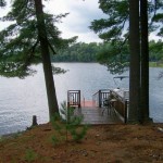 Lookout deck on point