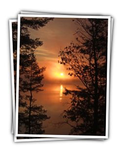 Sunset at Paradise Point
