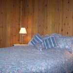 Cottage country charm. Master bedroom, queen.