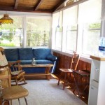 Peaceful solarium.