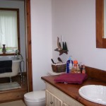 3 piece bathroom upstairs. Note clawfoot tub. 3 piece bathroom upstairs. Note clawfoot tub.
