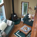 One corner of Great Room. View from upstairs hallway. One corner of Great Room. View from upstairs hallway.
