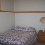 3rd bedroom in basement. Double bed. 3rd bedroom in basement. Double bed.