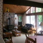 Lots of windows let in the great outdoors. Lots of windows let in the great outdoors.