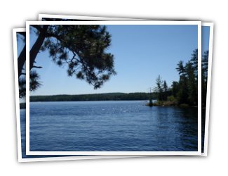 Sun Stone on Kennisis Lake