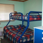 3rd bedroom bunks. Double on bottom