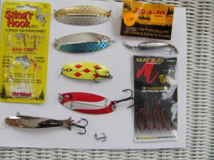 Tried and true lures from an old pro on Redstone Lake.