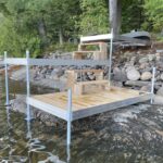 New additional docking, great for kids in summer for easy access when the water is high