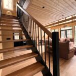 staircase to upper level