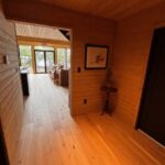 Main floor hall to Master bedroom and bathroom