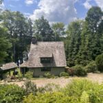 Bluebeary Hill is on a cottage road near the trails end