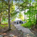 Path to the fire pit