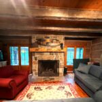 Cozy up in the family room